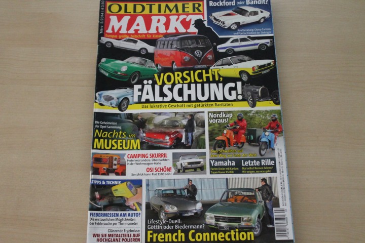 Deckblatt Oldtimer Markt (03/2014)